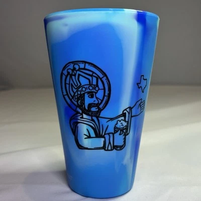 Vasos de pinta de silicona Saint Arnold Brewing irrompibles reutilizables 16 OZ Foto 1 de 4