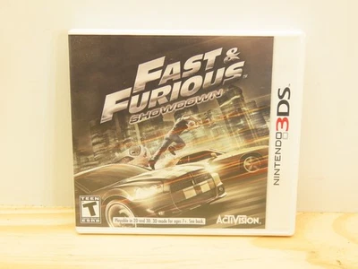 Fast and the Furious Showdown (Nintendo 3DS, 2013) Complete - Image 1 of 3