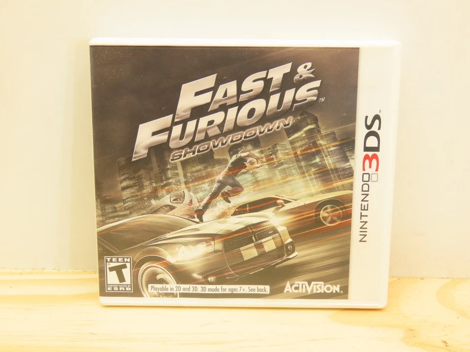 Fast and the Furious Showdown (Nintendo 3DS, 2013) Complete - Image 1 of 3
