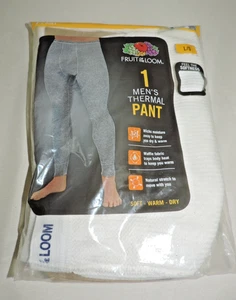 NUEVO, Pantalón Térmico Fruit Of The Loom Hombre Talla GRANDE, Color-Natural - Imagen 1 de 3