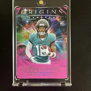 2025 Origins Travis Hunter RC Pink FOTL #3/3 Jaguars SSP - Picture 1 of 5