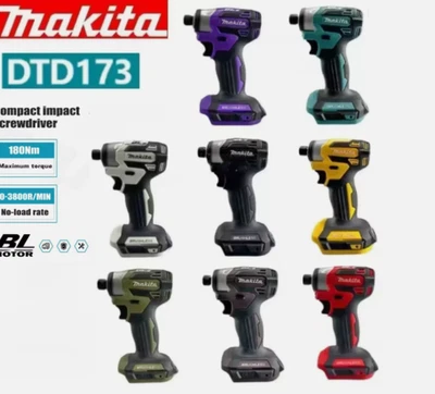 Makita DTD173 18V Brushless Impact Driver Cordless Drill (No Battery) - Image 1 of 4