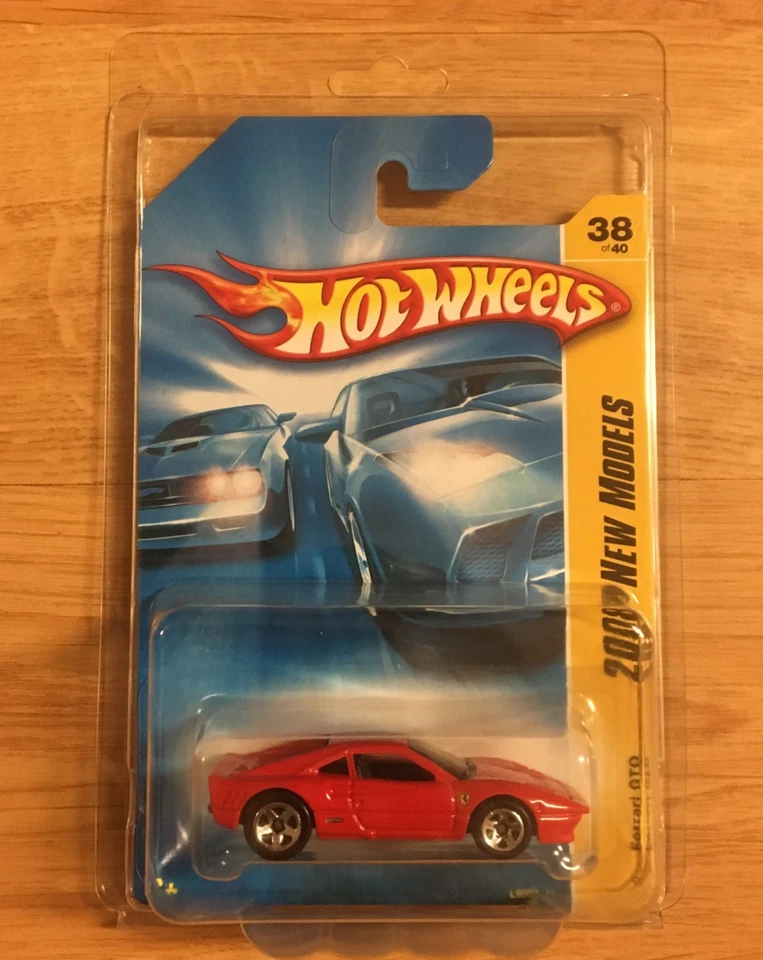 Hot Wheels 38/40 New Models Ferrari GTO Red MONMC In Protect Pack - Image 1 of 4