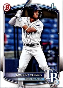 2025 Bowman #BP-7 Gregory Barrios Prospects - Picture 1 of 2