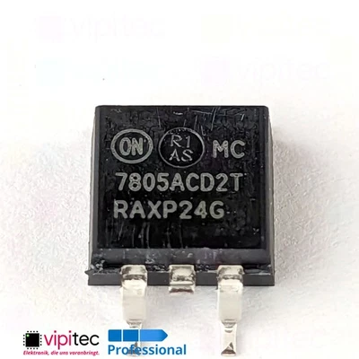 ONSEMI MC7805 5V Linear-Spannungsregler | 7,5..20V SMD D2PAK Spannungswandler