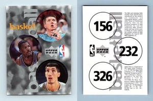 Vancouver Grizzlies #156 #232 #326 Basketball 1997-8 Upper Deck Sticker - Picture 1 of 1