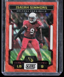 2023 Score #159 Isaiah Simmons Lava #/565 - Picture 1 of 2