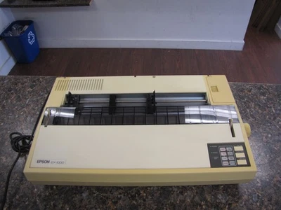 Epson EX-1000 9 Pin Dot Matrix Printer 136 Column - made in Japan - HI20 - Image 1 of 4