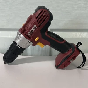 Chicago Electric Tool 18 Volt Cordless Drill Driver 68850 Power Tool Drill Only - Picture 1 of 8