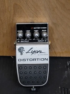 Used Lyon by Washburn Distortion Electric Guitar Effects Pedal - Picture 1 of 2