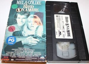 Bird on a Wire (VHS, 1990) Mel Gibson, Goldie Hawn, David Carradine, Action