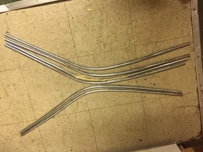 Jaguar Mark 2 Daimler 250 Chrome Finisher Front of Drip Bead LH, RH Each - Image 1 of 4