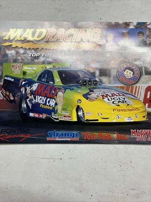 Jerry Tolliver mad racing NHRA guide cast with trackside hand out 1998 Funny Car - Image 1 of 4