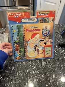 Story Reader Pinocchio Jungle Book Toy Story 2 New In Pack Disney - Picture 1 of 3