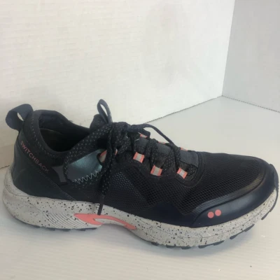 Ryka Womens Switchback Running Shoes Black Mid Top Fabric Lace Up 7.5M EUR 37.5 - Image 1 of 4
