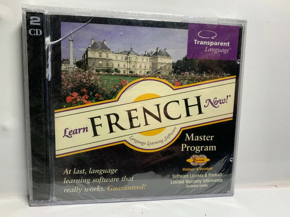 Learn French Now! Master Program CD-ROM For Windows & Macintosh New - Image 1 of 2