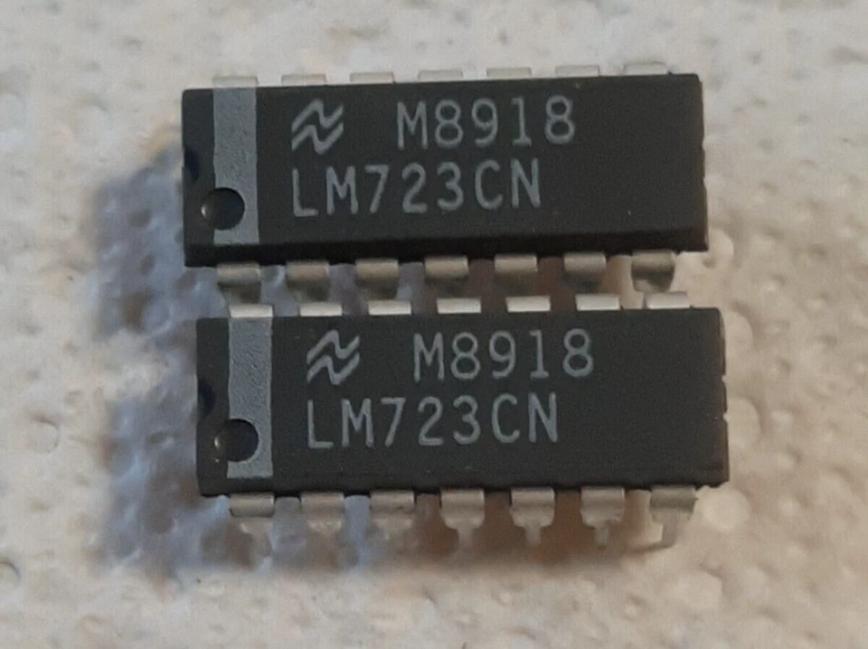 2 Stck.LM723CN MC1723CG Spannungsregler Einstellbar 2V bis 37V CA723CT  uA723 - Bild 1 von 1