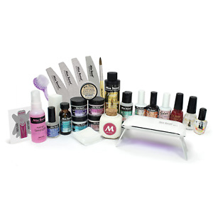 Mia Secret Professional Acrylic Nail Kit/Set for Beginner with UV-LED Odorless M