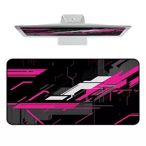 Alfombra de escritorio moderna inspirada en la tecnología, accesorio de escritorio para jugadores, decoración de oficina Cyberpunk. - Imagen 1 de 19