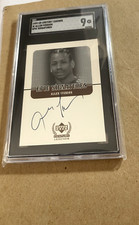 1999 UD Century Legends #AI Allen Iverson Epic Signatures SGC 9 Mint