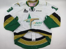 CCM Les Foreurs de Val-d'Or Game Worn QMJHL Pro Stock Hockey Jersey 54 #18 1of2