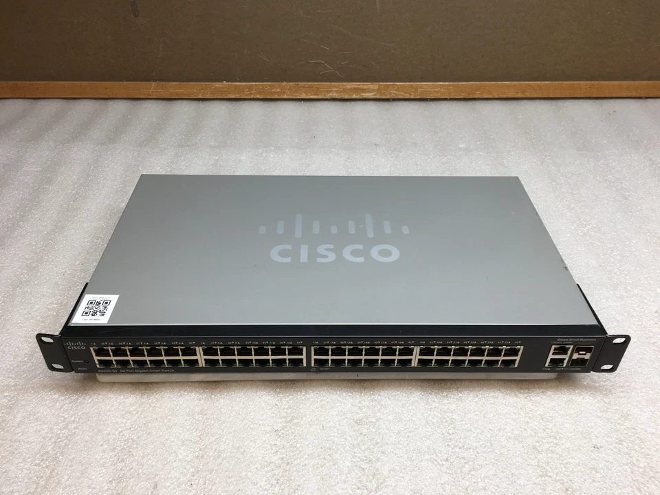 Cisco SG200-50 SLM2048T V02 50-Port Small Business Gigabit Smart Switch - Image 1 of 4