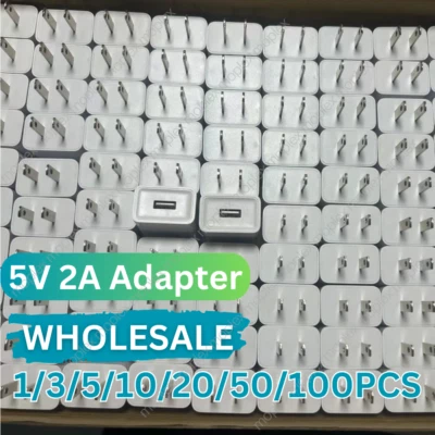 Wholesale USB Wall Charger Block QC Port Cube Plug Power Charging Adapter Brick - Image 1 of 4