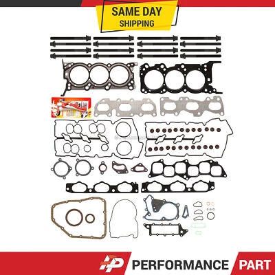 全垫圈套装头螺栓适用于 04/21/07-09 现代 Sedona 起亚索伦托 DOHC 3.8 — 第 1/4 张图片