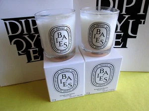 2 CANDELE BAIES DIPTYQUE NUOVE IN SCATOLA VIAGGIO 2,4 OZ 70 G BACCHE DI RIBES NERO - Foto 1 di 1
