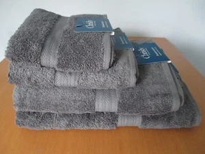 Genuine CHRISTY England "Renaissance" Towel Bundle in Ash Grey BNWT - Picture 1 of 9