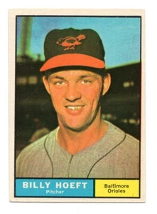 1961 Topps #256 Billy Hoeft - Imagen 1 de 1