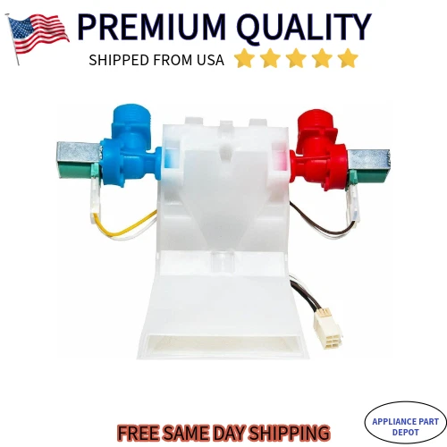 WPW10144820 Water inlet valve for Whirlpool Kenmore Maytag Washers W10144820 - Image 1 of 1