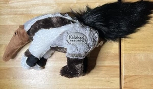 WishPets Giant Anteater Black White Plush Stuffed Animal 21" Inc. Tail Kalahari - Picture 1 of 7
