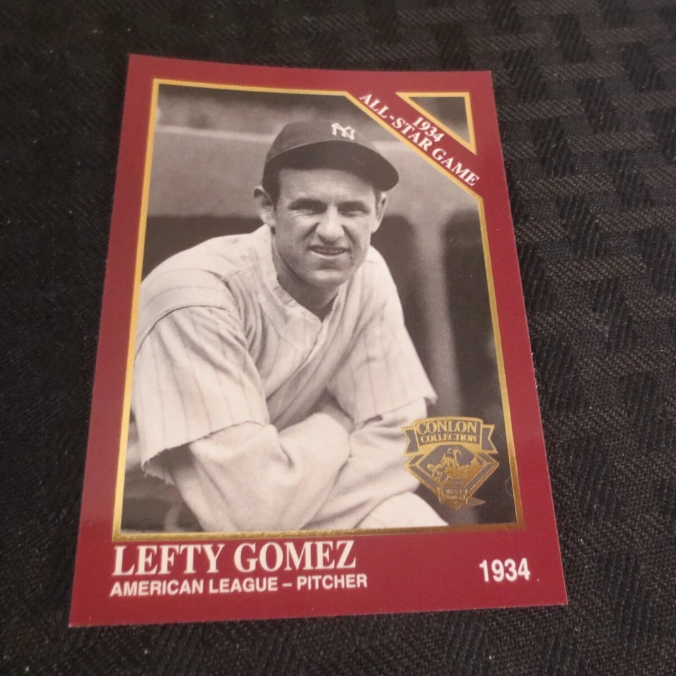1994 Sporting News Conlon Burgundy #1088 Lefty Gomez - Image 1 of 1