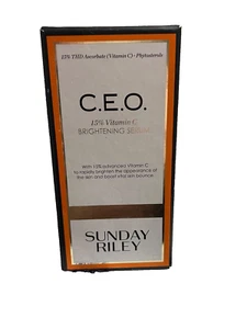 Sunday Riley CEO 15 % Vitamin C aufhellendes Serum 0,5 Unzen Neu - Bild 1 von 3