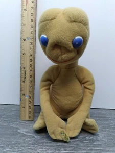 Juguete de peluche vintage ET Showtime 1982 Kamar International, Inc. 7" dedo dorado - Imagen 1 de 10