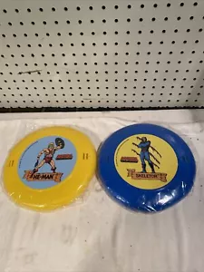 Vintage He Man Skeletor Masters of the Universe Frisbees 1996 #2 Neu aus altem Lagerbestand - Bild 1 von 8