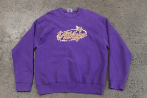 Sudadera De Colección Jugador Profesional MINNESOTA VIKINGS Púrpura NFL Adulto XL Cuello Redondo EE. UU. - Imagen 1 de 6