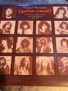 Richard Thompson, guitar, vocal, a collection of unreleased,NM original vinyl - Picture 1 of 5