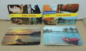 Lote de 4 postales antiguas de colección de Sturgis Michigan MI PC de colección - Imagen 1 de 6