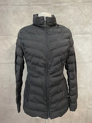 Chaqueta Abrigo 32 Degrees Heat Mujer Negra Acolchada Cremallera Completa Talla M Foto 1 de 4