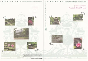 Philatelistisches Dokument 1. Tag: 40 2007 - Jardins de France Briefmarkenmesse - Bild 1 von 2