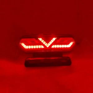 Motorcycle Rear Light LED Brake Lamp ATV Taillight Stop Turn Signal Indicator  - Picture 1 of 12
