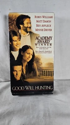 Good Will Hunting (VHS Tape, 1997) By Matt Damon Robin Williams Ben Affleck R - Image 1 of 4
