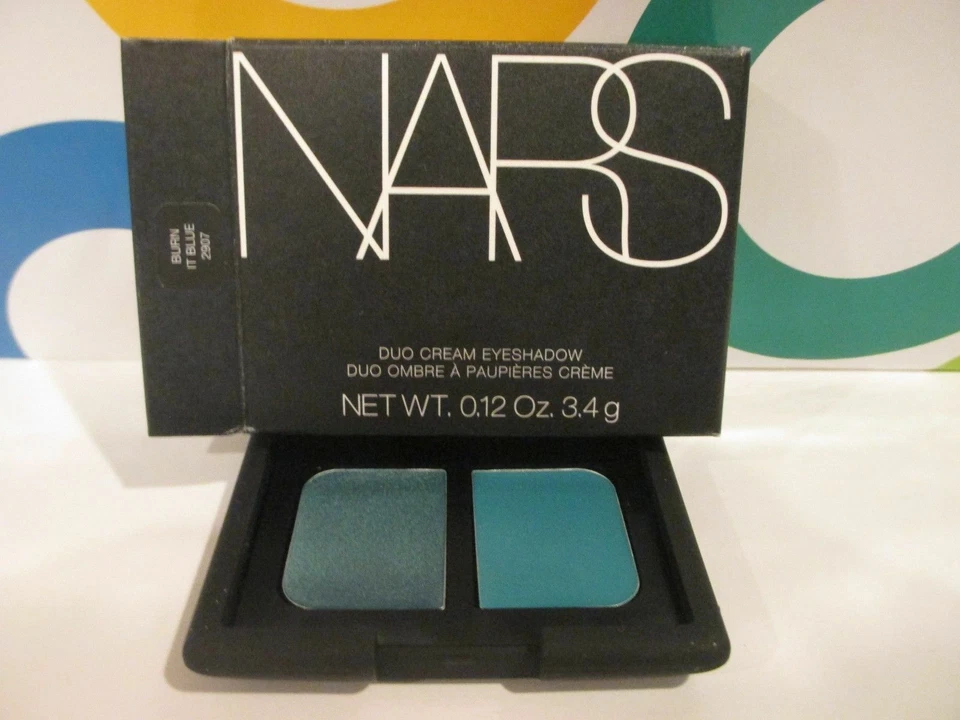 NARS  ~ DUO CREAM EYE SHADOW ~ # 2907 BURN IT BLUE ~ 0.12 OZ BOXED - Image 1 of 1