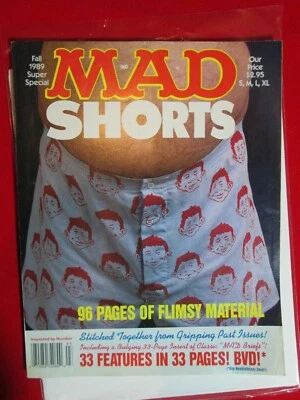 Vintage MAD Magazine Fall 1989 Super Special Comics Shorts 96 pages Foto 1 de 4