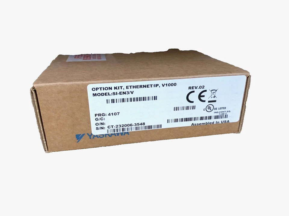 SI-EN3/V  Yaskawa Ethernet IP Communication Option Card for V1000 Series Drive - Image 1 of 1