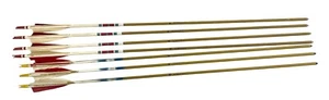 Lot of 7 Vintage Bow Hunting Micro-Flite 4 (3) &5 (4) Arrows - Picture 1 of 5