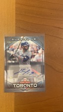 2020 Topps National Baseball Card Day Lourdes Gurriel Jr Auto /200 Blue Jays