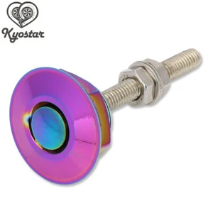 Quick Release Latches Push Button Racing Car Hood Pin Bonnet Lock Bumper Clip - Picture 1 of 3